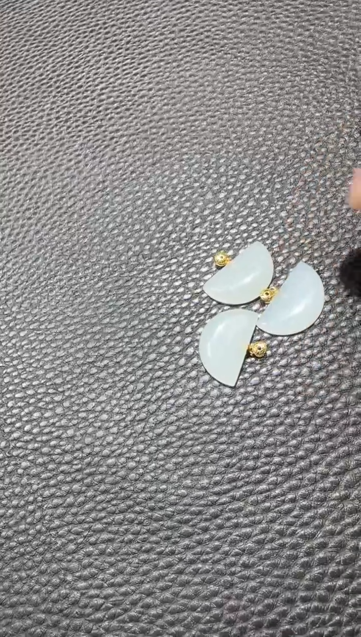 【闪购商品】和田玉【海217】3418K金镶嵌 多样性发货拍一发一