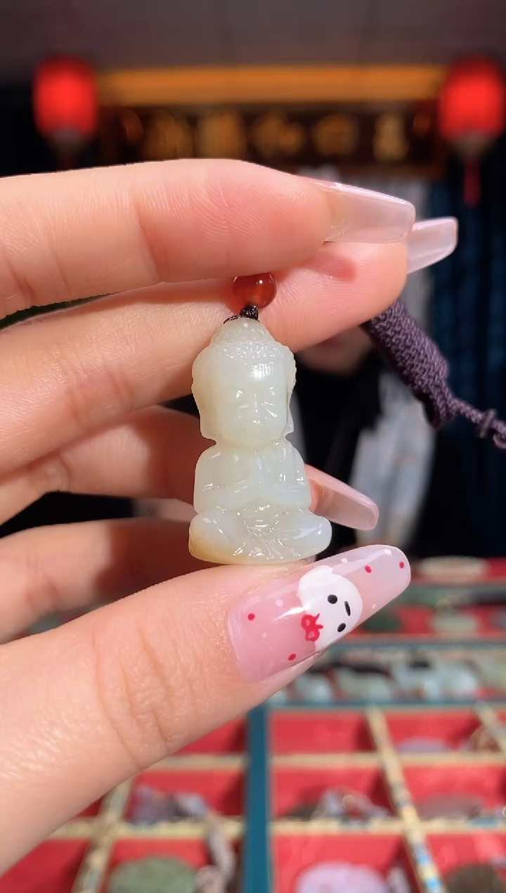 【闪购商品】和田玉颈饰未镶嵌宝宝佛