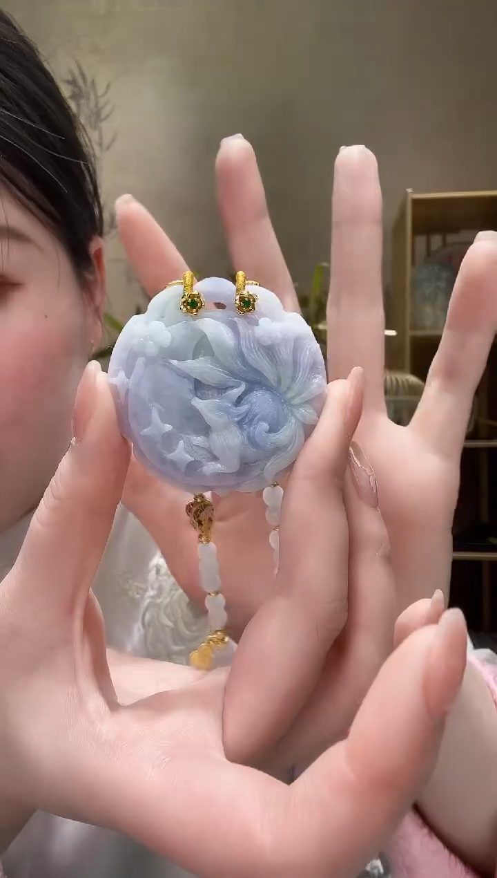 【闪购商品】翡翠颈饰未镶嵌吊坠