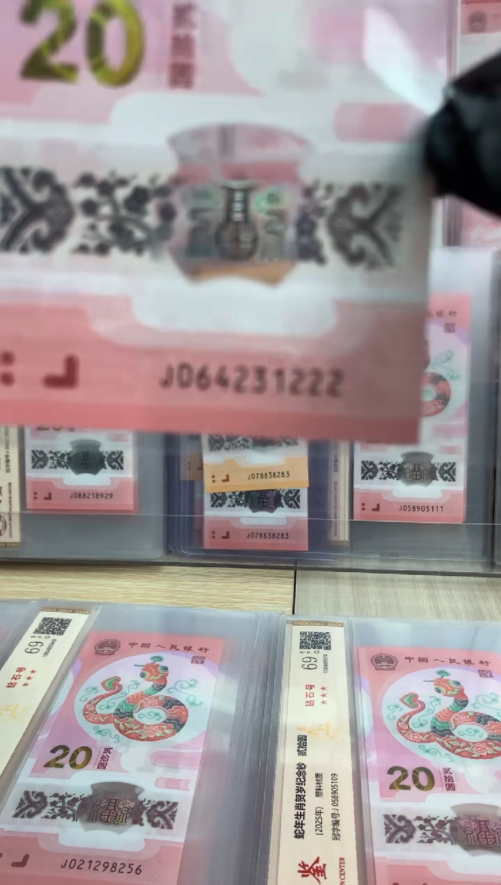 【闪购商品】塑料蛇钞 真钞【单张】1222