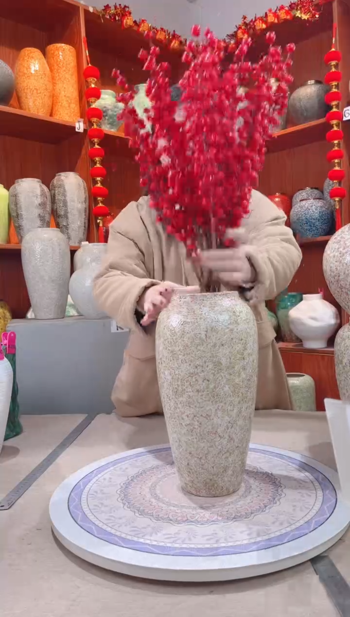【闪购商品】瓶绿野仙踪 大号  陶瓷花瓶 无花 