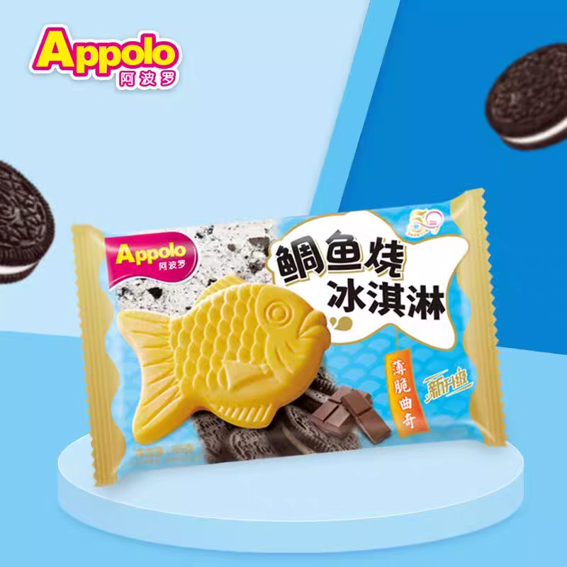 阿波罗鲷鱼烧冰淇淋85g