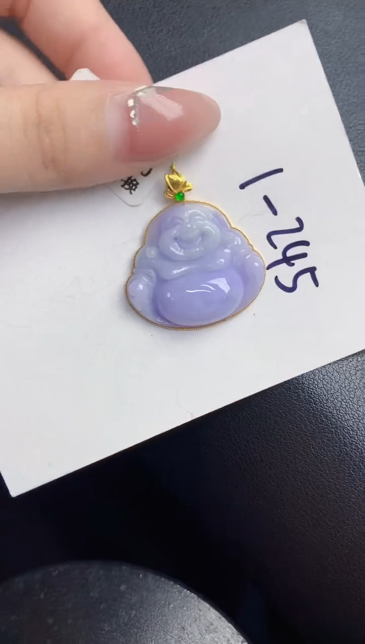【闪购商品】翡翠颈饰18K金镶嵌000000000