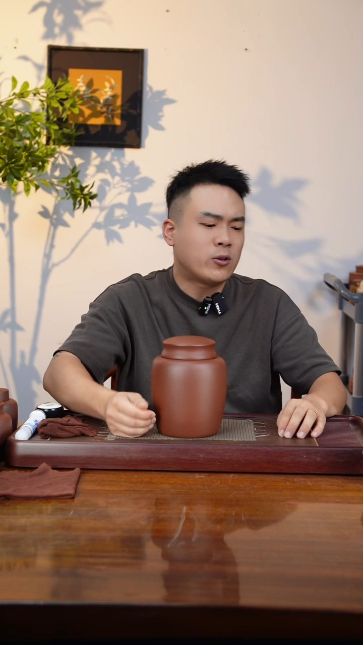 宜兴原矿紫砂茶叶罐