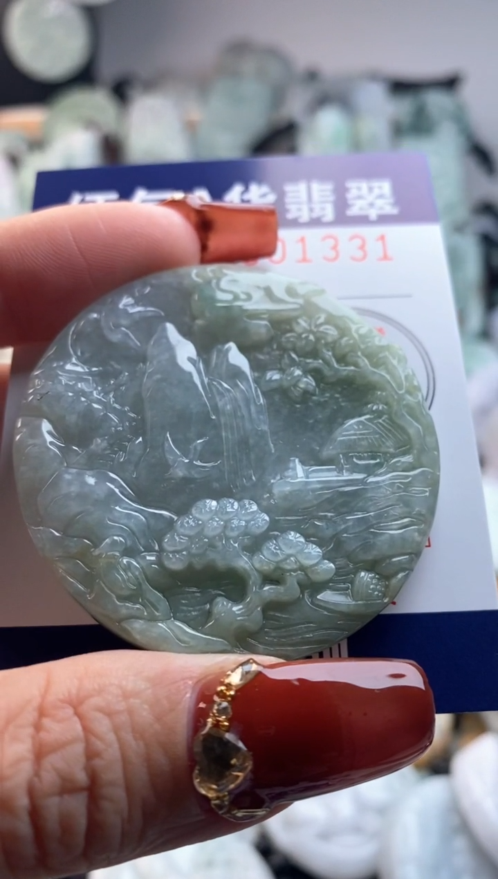 【闪购商品】翡翠吊坠(不含链)未镶嵌1