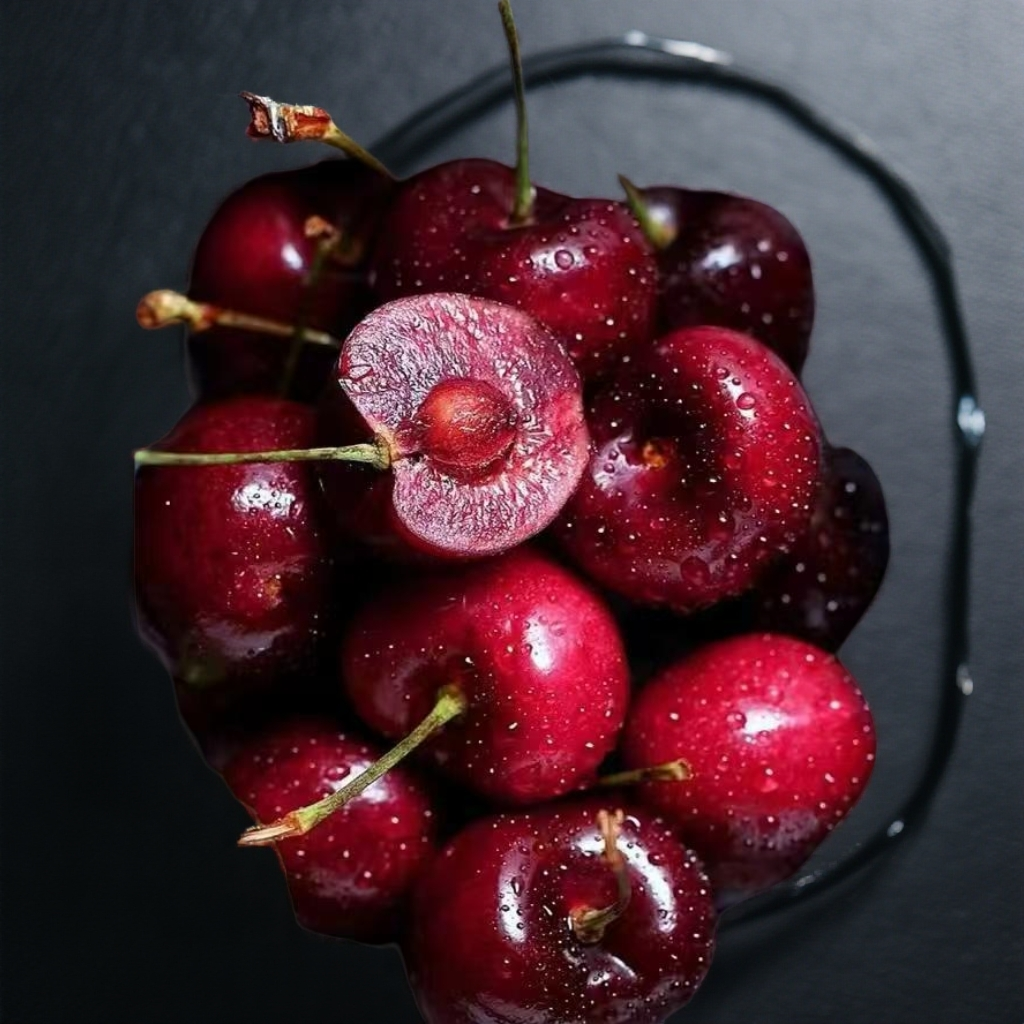 智利海运新鲜车厘子3JD-4JD包邮内附果径卡（=)