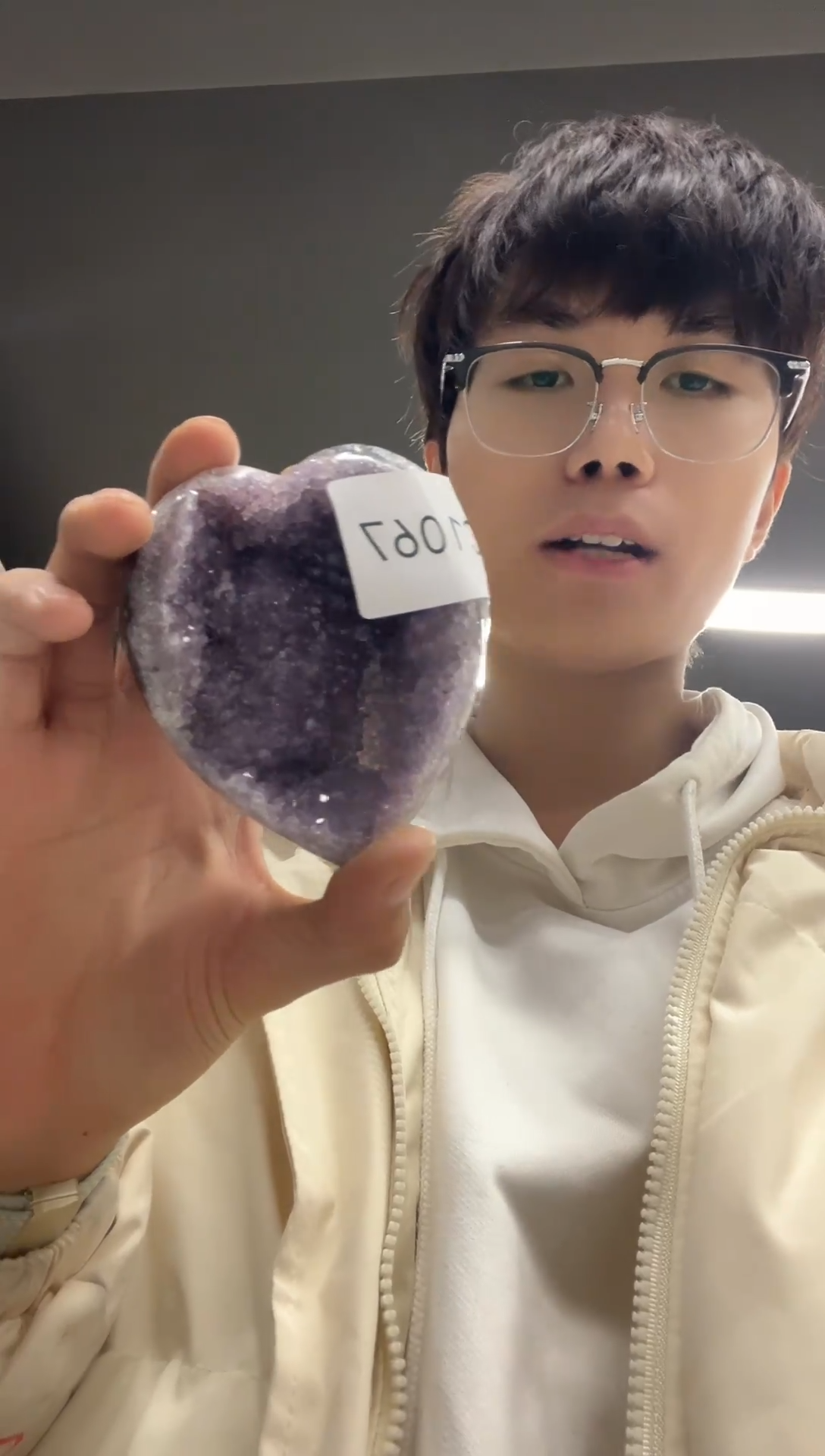 未镶嵌珠宝半成品水晶C1067