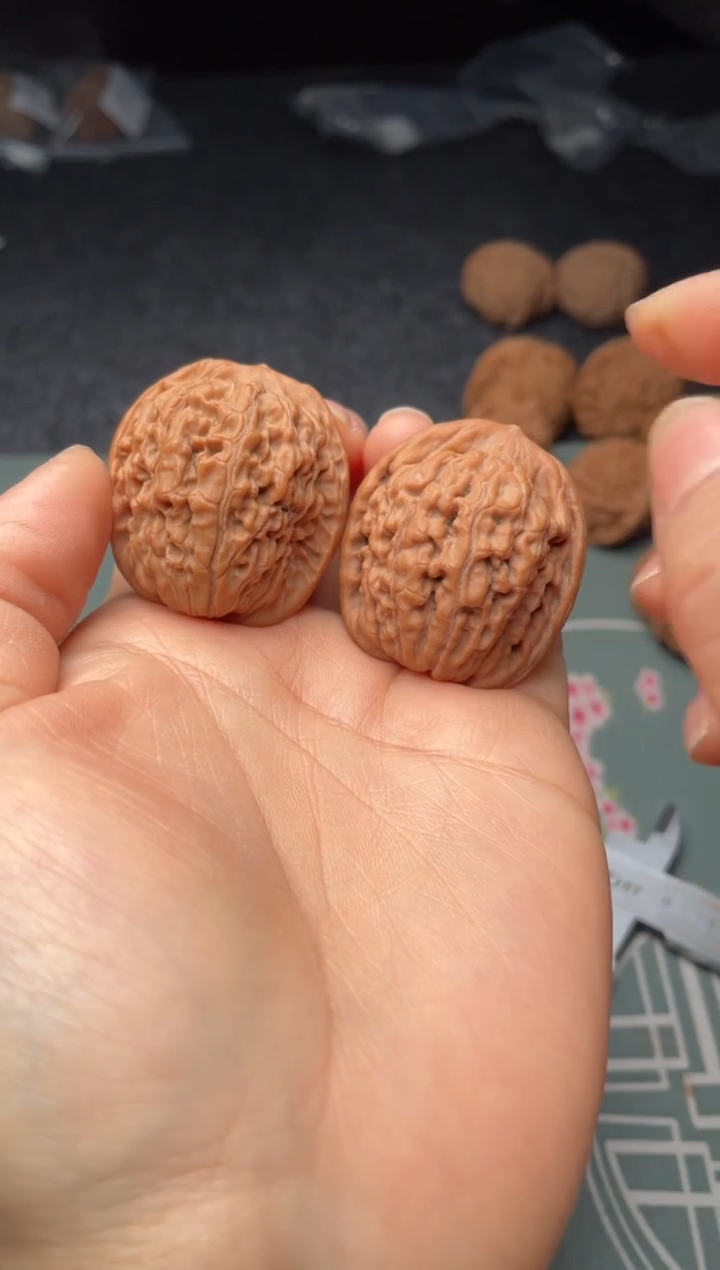 把件文玩核桃w340   莲花 35尺