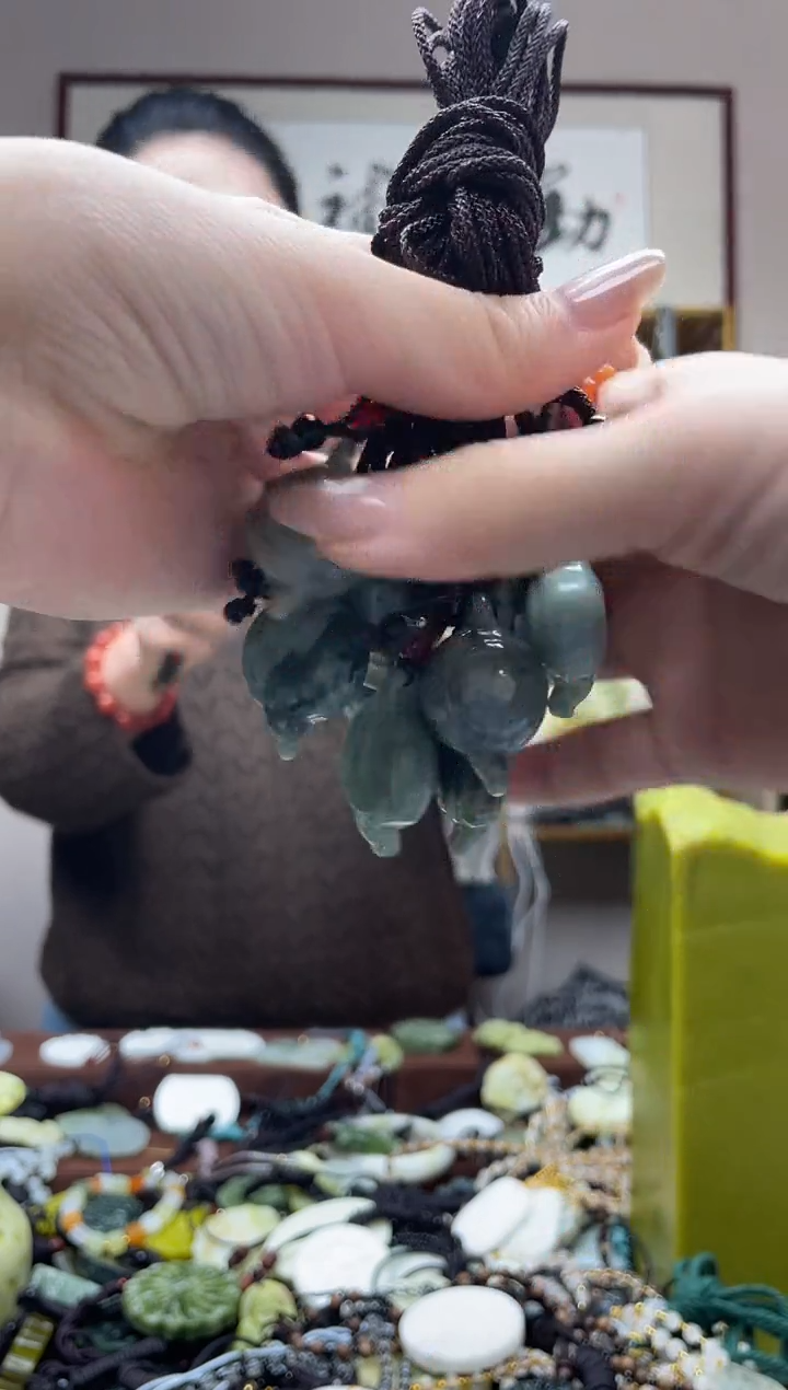 未镶嵌岫玉吊坠多样性发货拍一发一