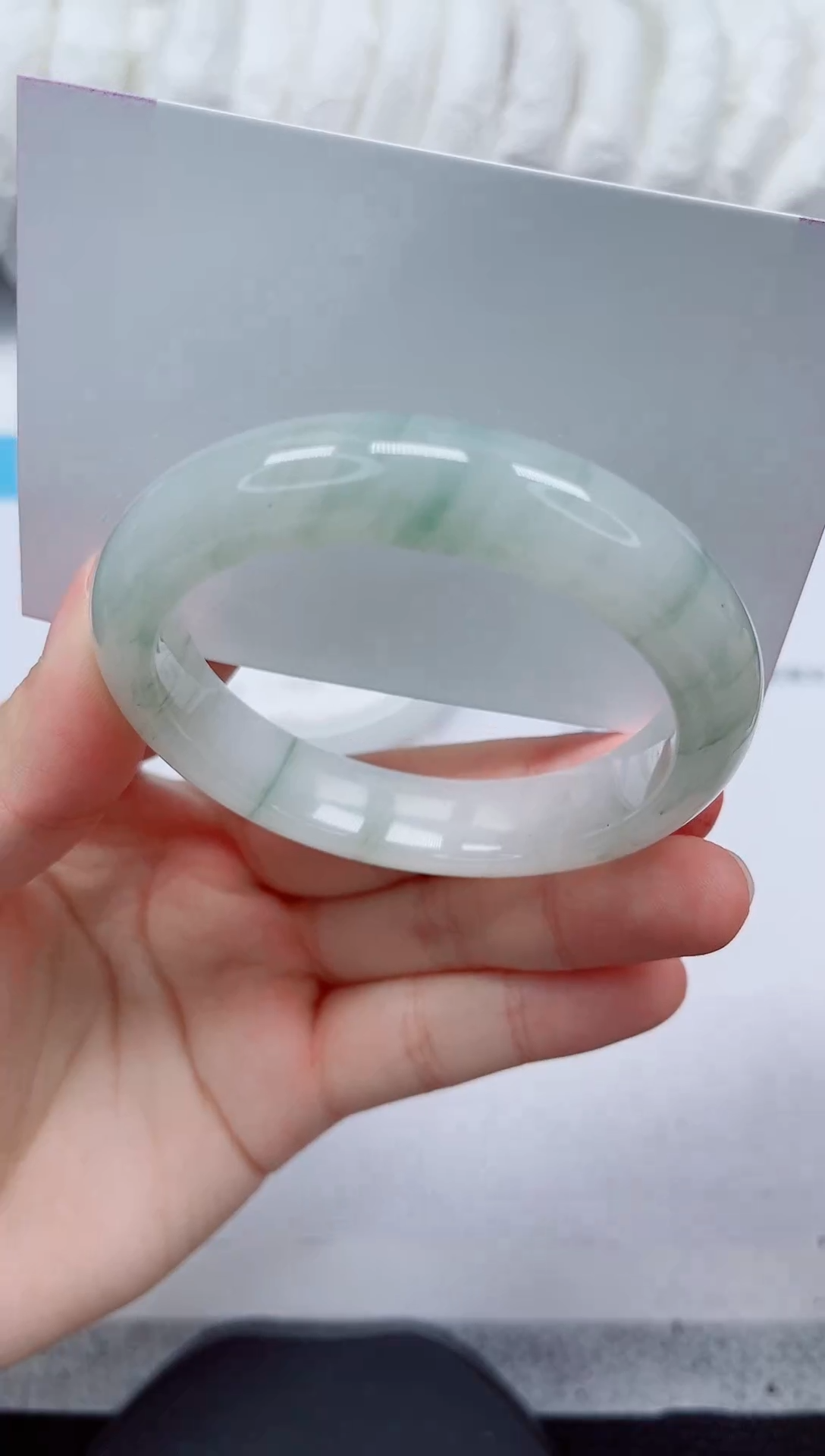 未镶嵌手镯石英质玉59-52/53