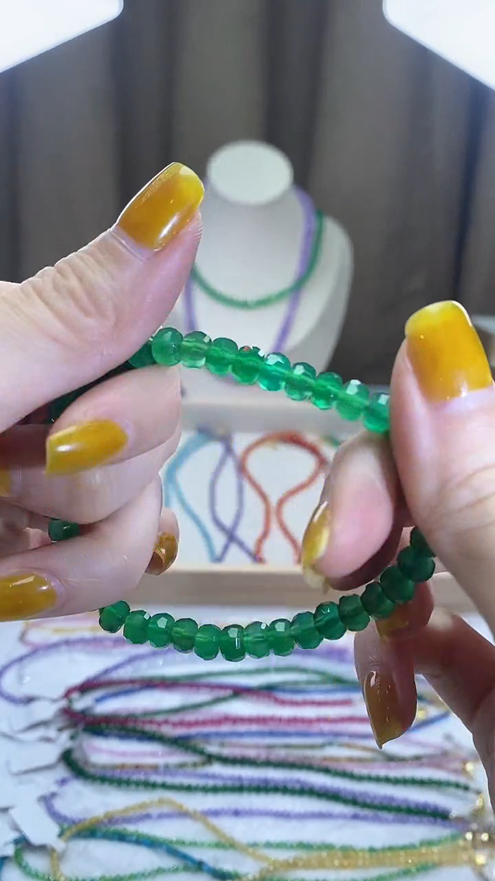 【闪购商品】祖母绿手链未镶嵌诗宁甄选珠宝SYZB40