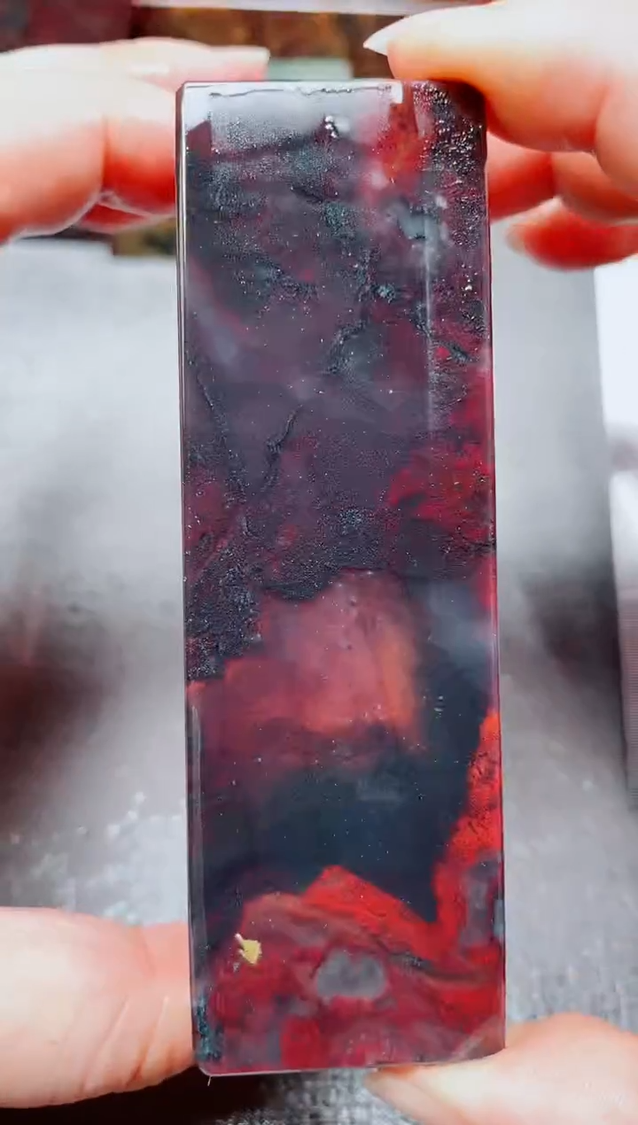 玉桂林鸡血玉素章--13