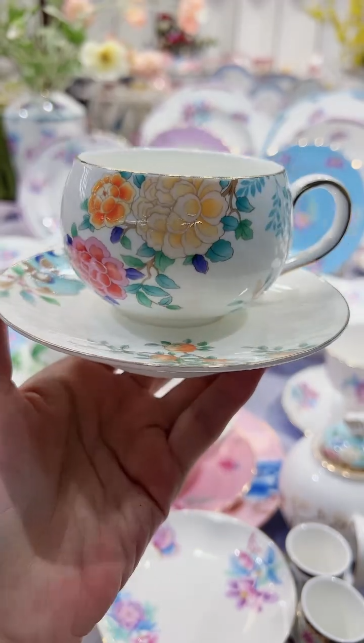 【闪购商品】骨瓷一杯一碟