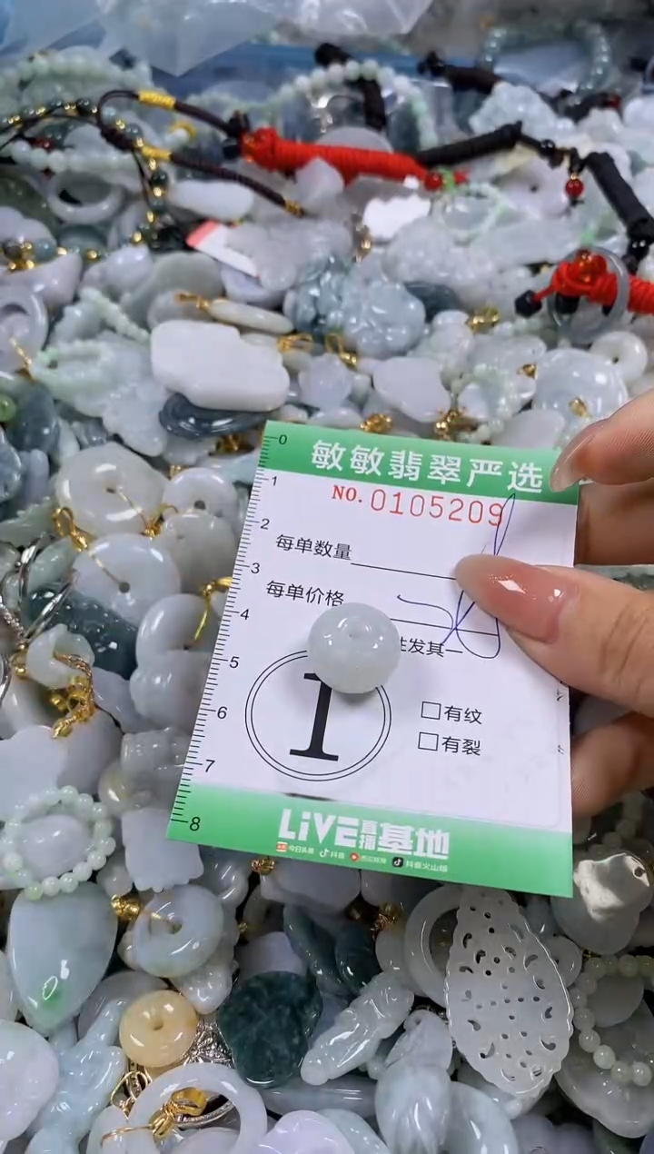 【闪购商品】翡翠颈饰未镶嵌闪购0105209