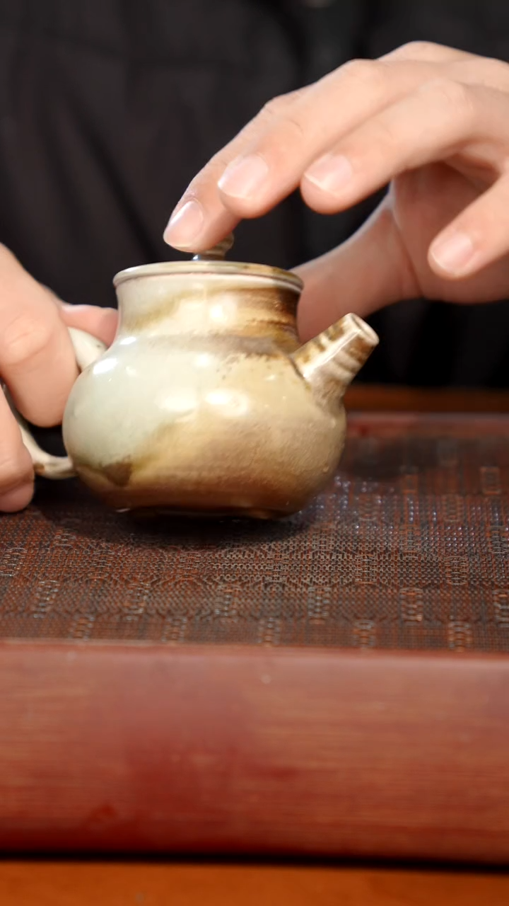陶瓷奢瓷/瑞寅柴烧茶器（壶）1654微瑕