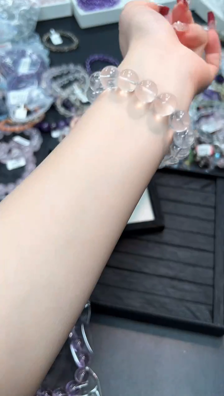 【闪购商品】水晶手串未镶嵌75T多样性发其一/1条默认微瑕