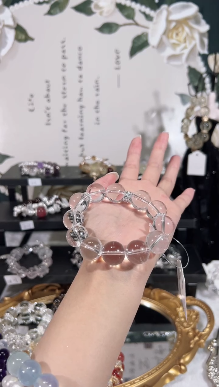 【闪购商品】水晶手链未镶嵌天然水晶默认微瑕 多样性发货发其一