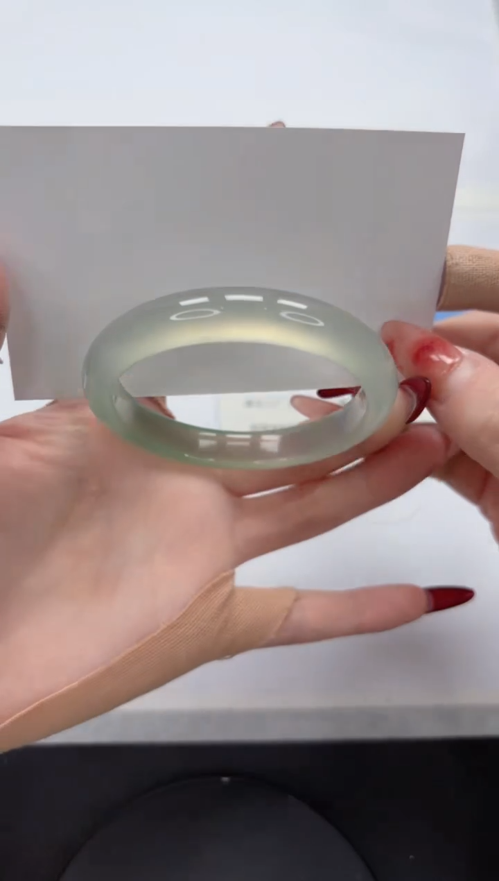 【闪购商品】石英质玉手镯未镶嵌A292-54.6