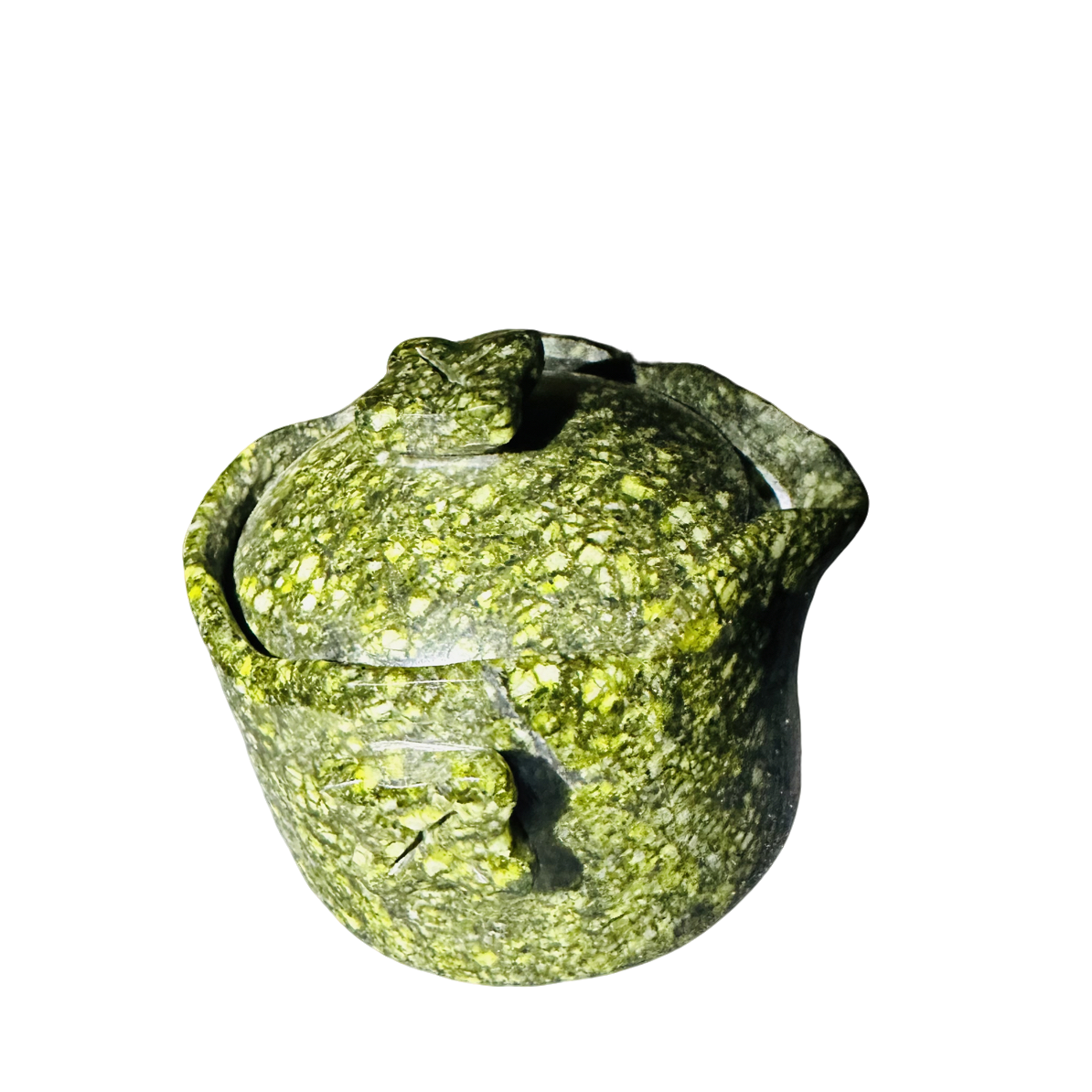 西藏 仓珍家 药王石网络纹分茶具复古纯手工