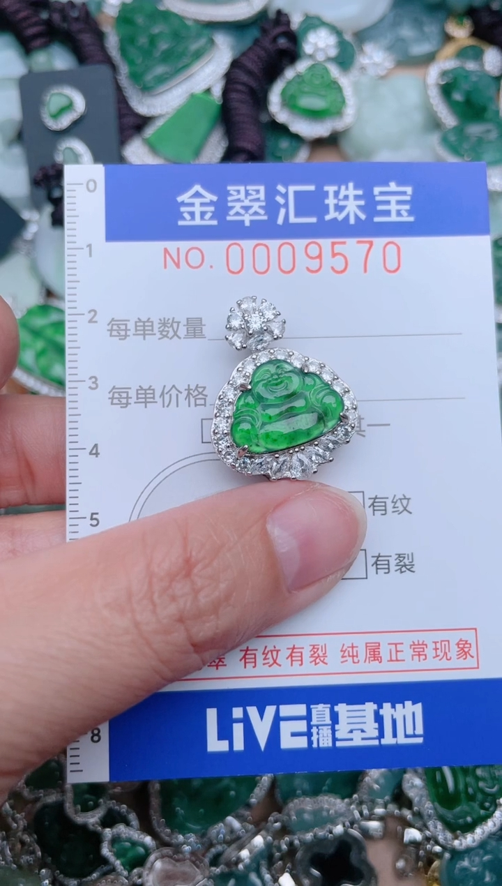 【闪购商品】翡翠颈饰未镶嵌9570.....