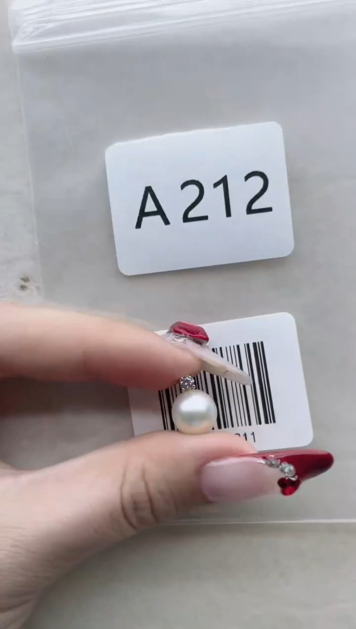 【闪购商品】海水珍珠吊坠18K金镶嵌A212