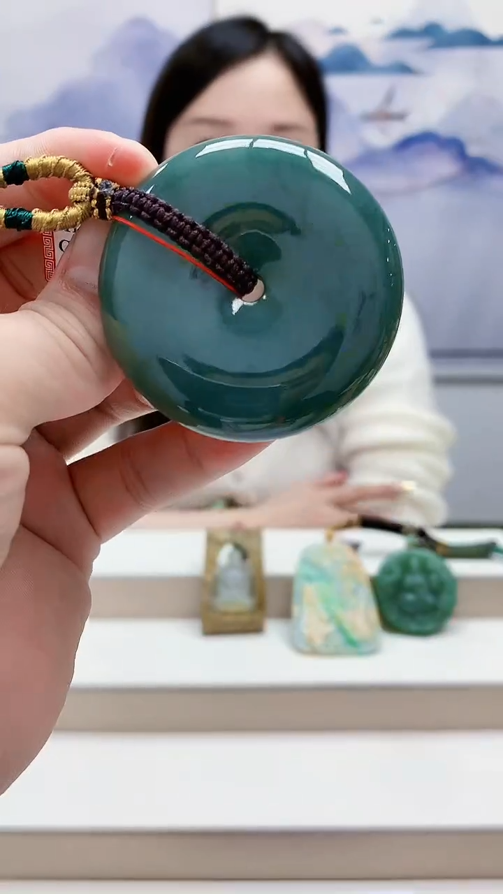 未镶嵌定制翡翠4852bb-毛货挂件21