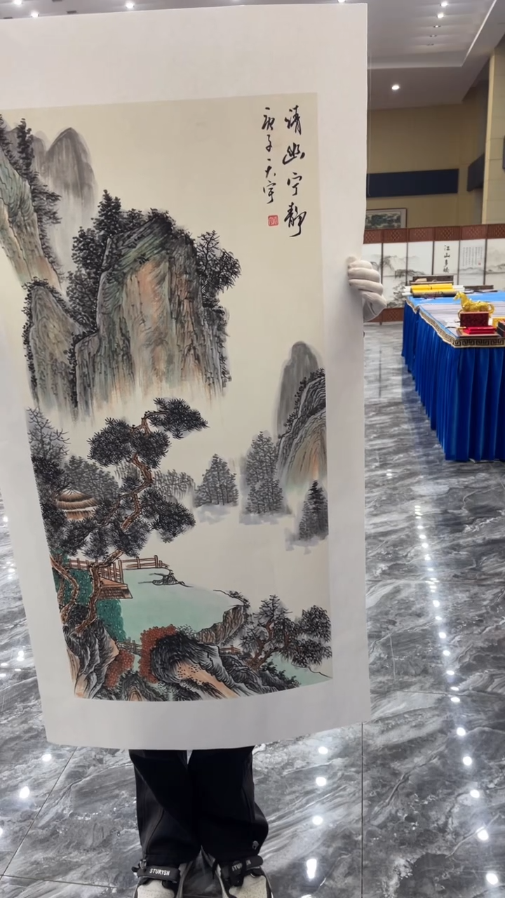 【闪购商品】国画释天宇国画作品