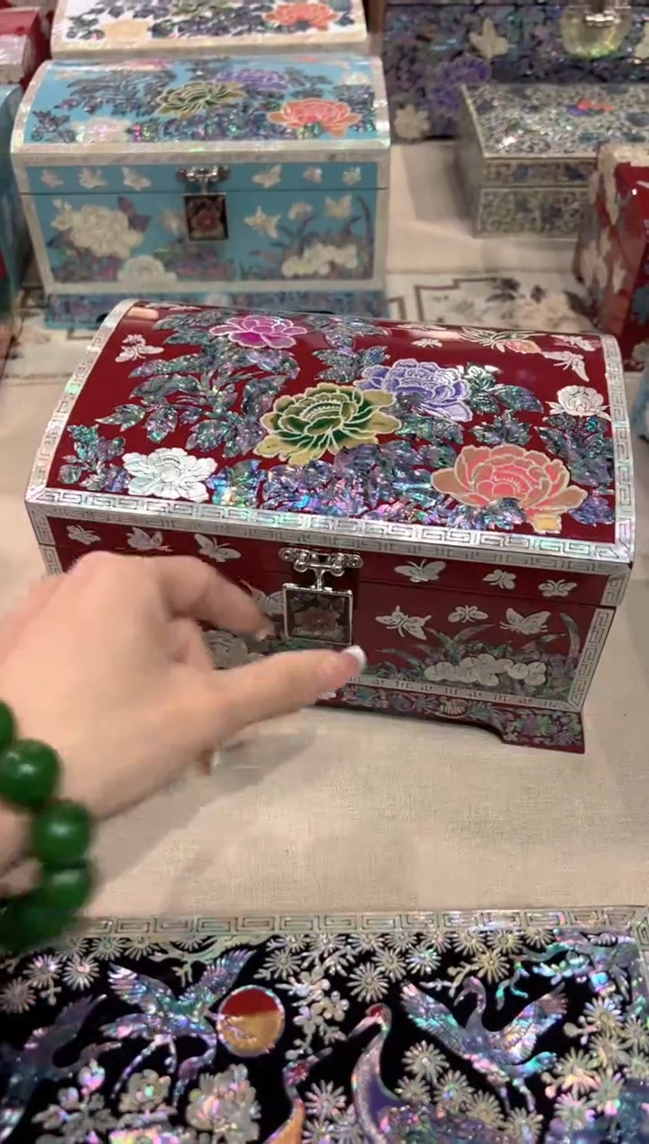 【闪购商品】按扣满贝弘贝雅螺钿漆器文化馆 