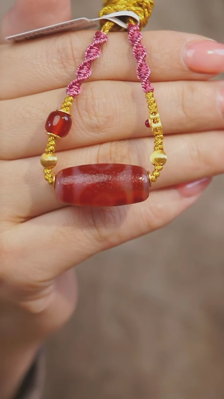 【闪购商品】玛瑙/玉髓项链银S925镶嵌多样性发其一