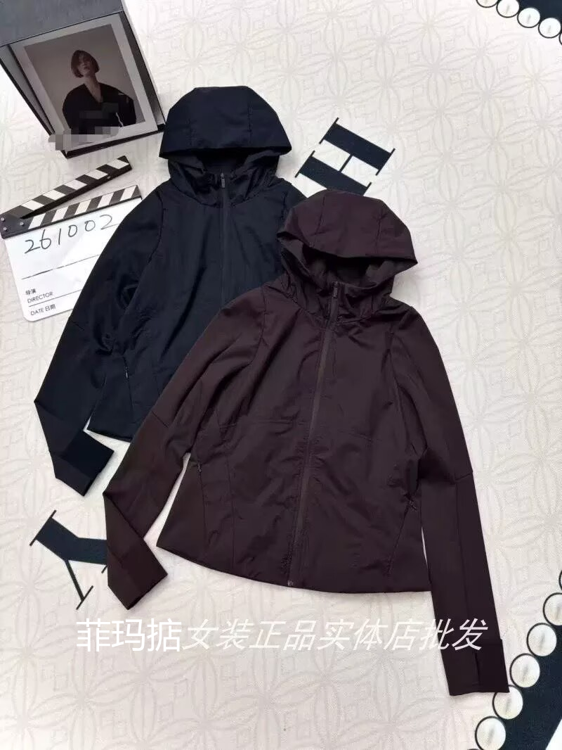 菲玛掂261002正品2026春季新款时尚显瘦连帽轻薄棉服女装外套