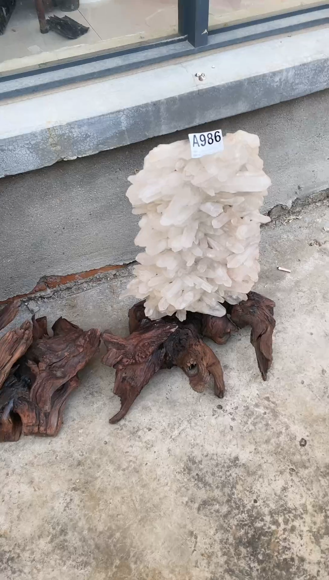 【闪购商品】水晶摆件未镶嵌白水晶簇986