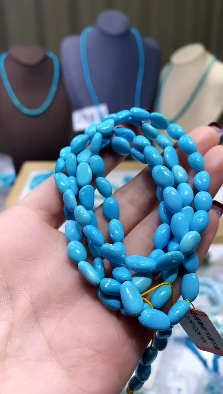 【闪购商品】绿松石项链未镶嵌946