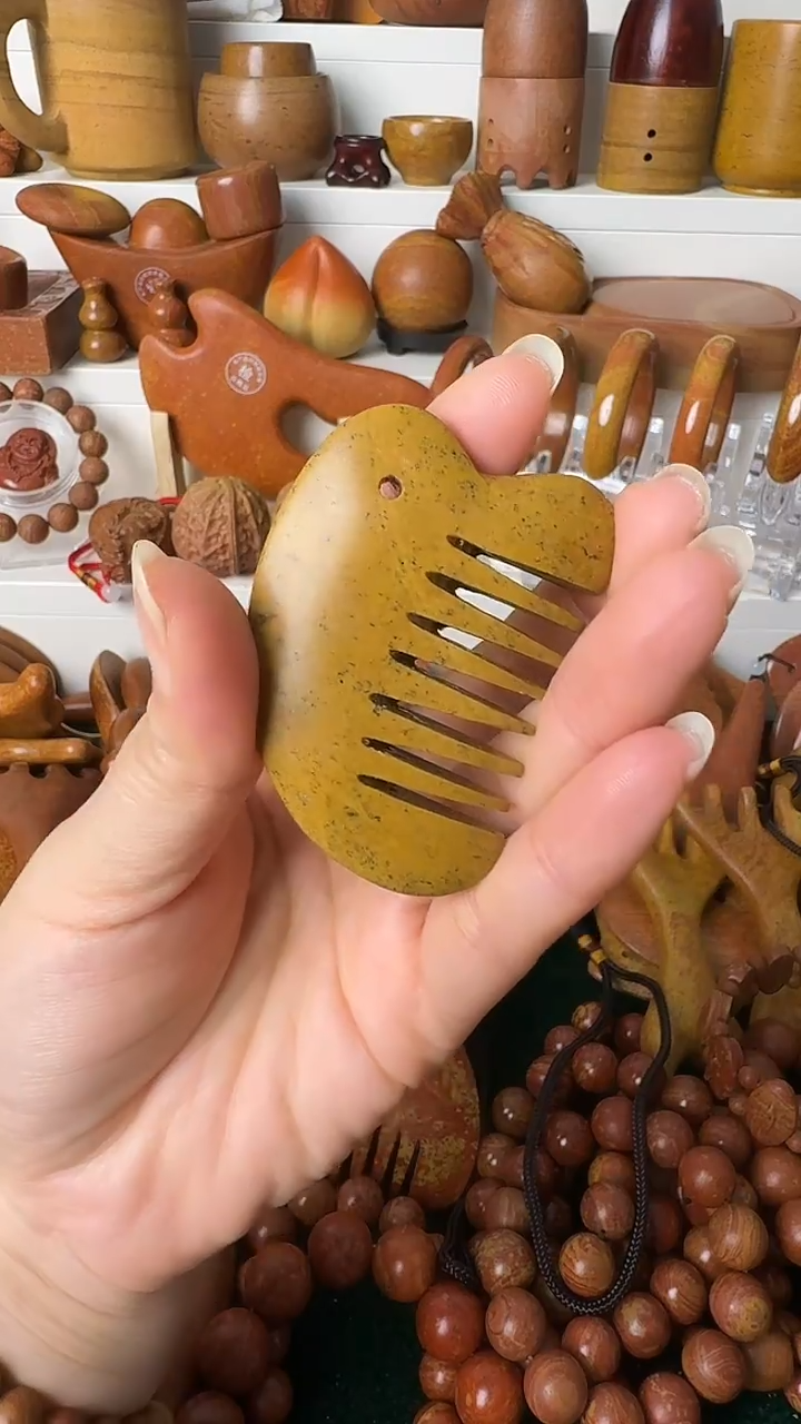 泗水砭石坊双12宠粉/砭石迷你梳