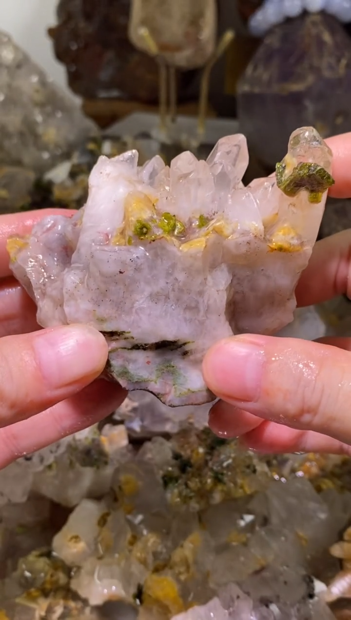 未镶嵌珠宝半成品水晶17号莫奈四川超七花园水晶