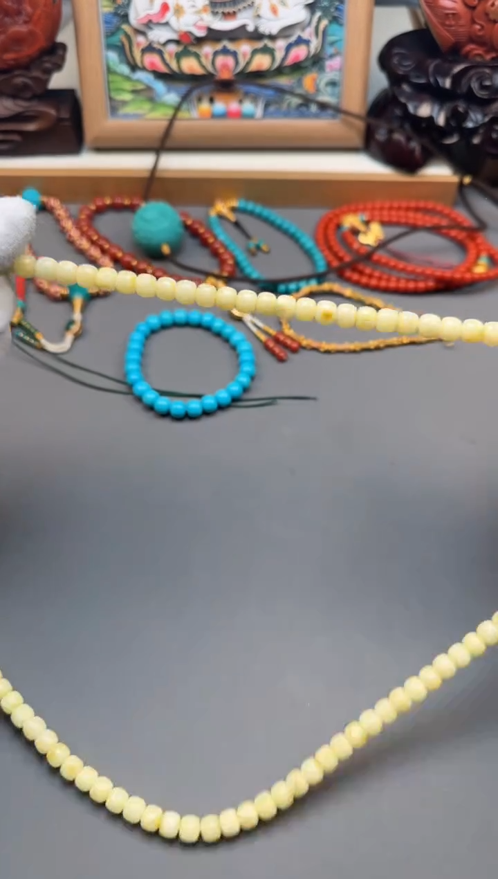 【闪购商品】绿松石配饰18K金镶嵌配饰