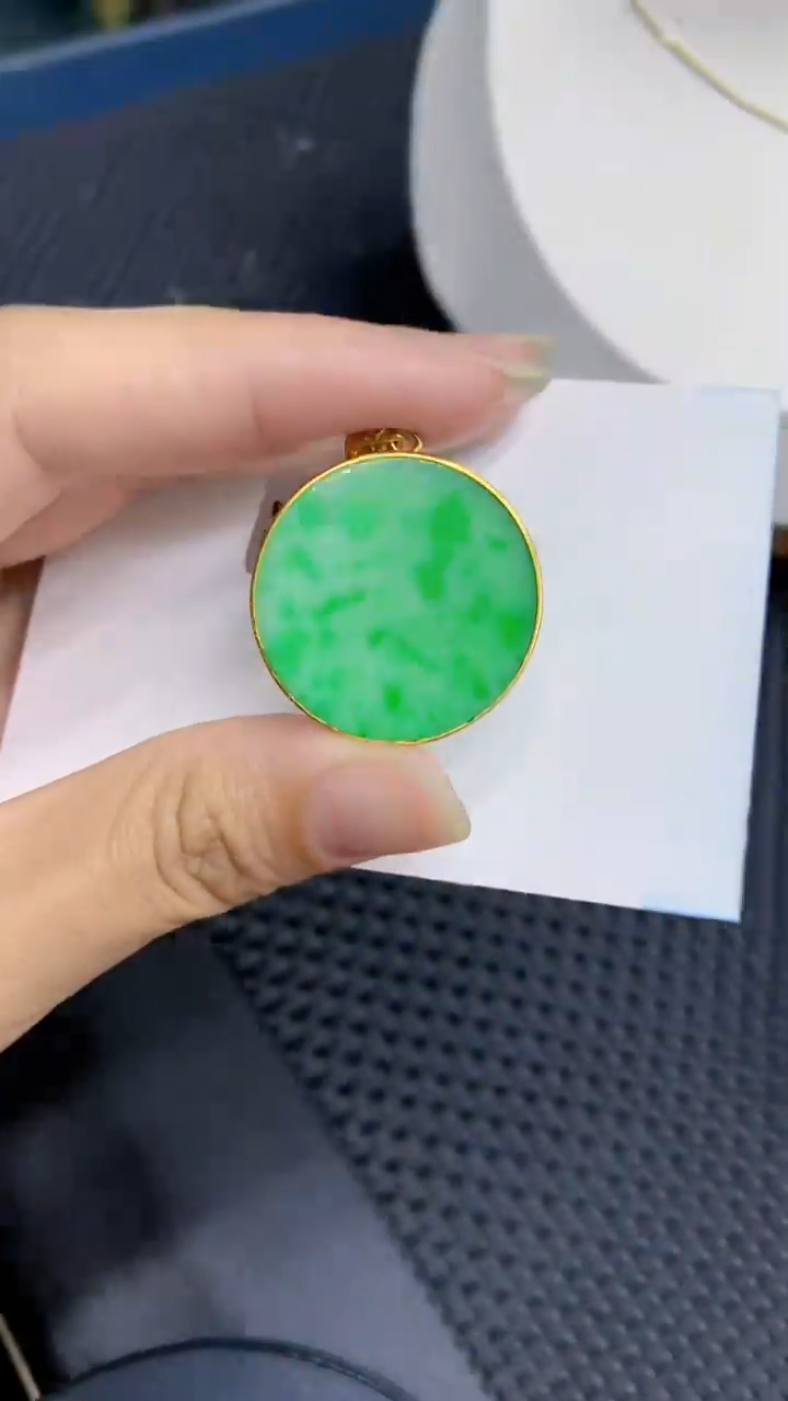 【闪购商品】翡翠颈饰银S925镶嵌            8