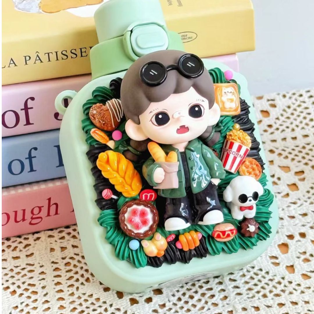 VK家 DIY奶油胶娃造景 杯子盲盒