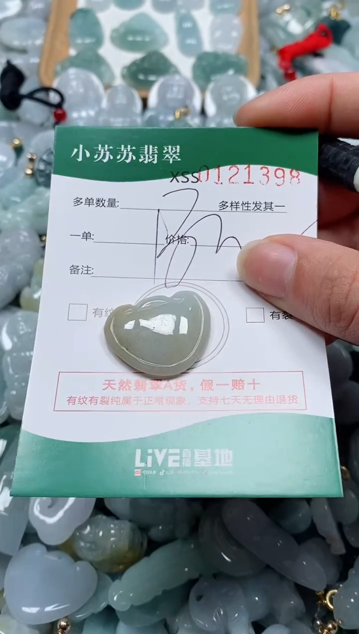 【闪购商品】翡翠颈饰未镶嵌闪购商品0121398