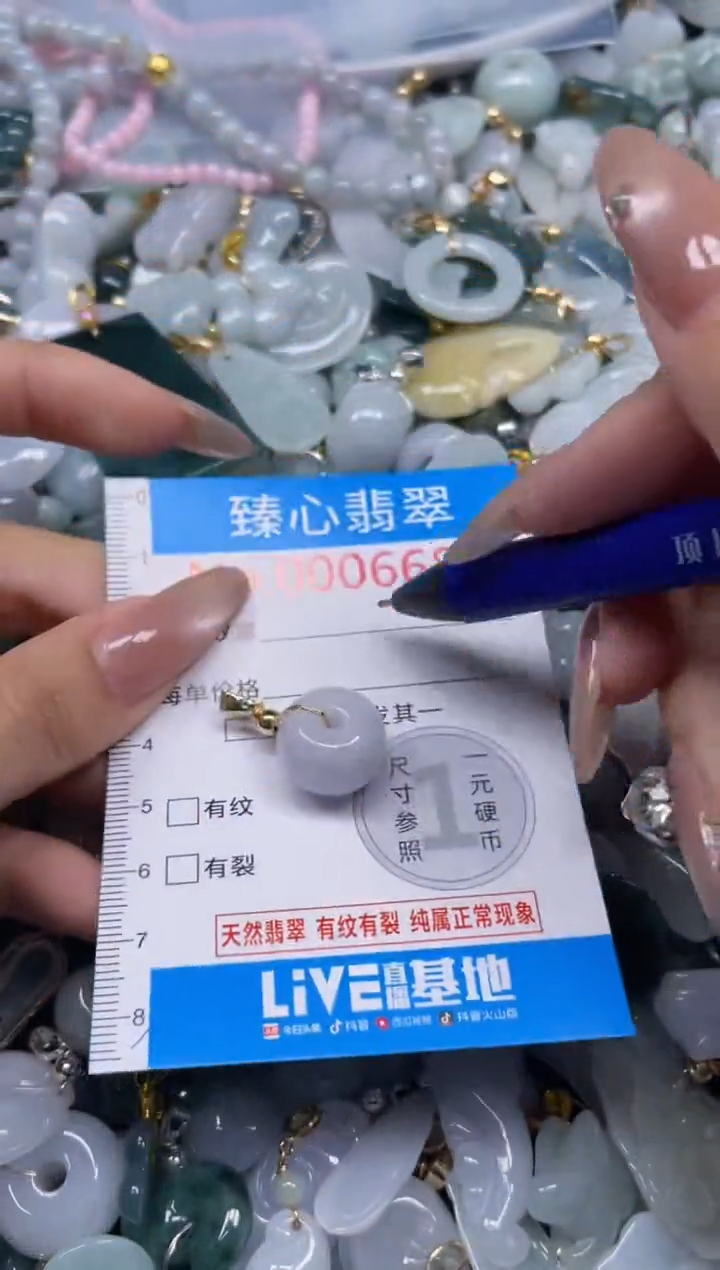 颈饰未镶嵌翡翠6681