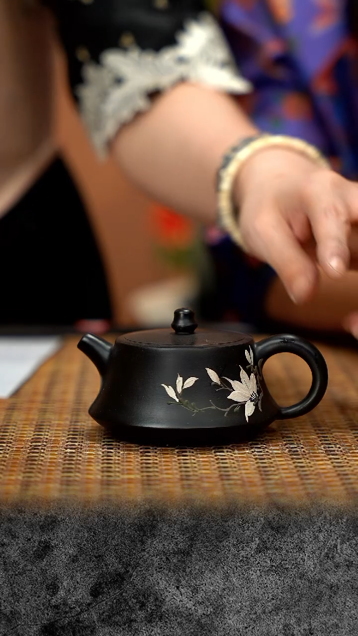 茶壶紫砂柱础 紫砂QMJ