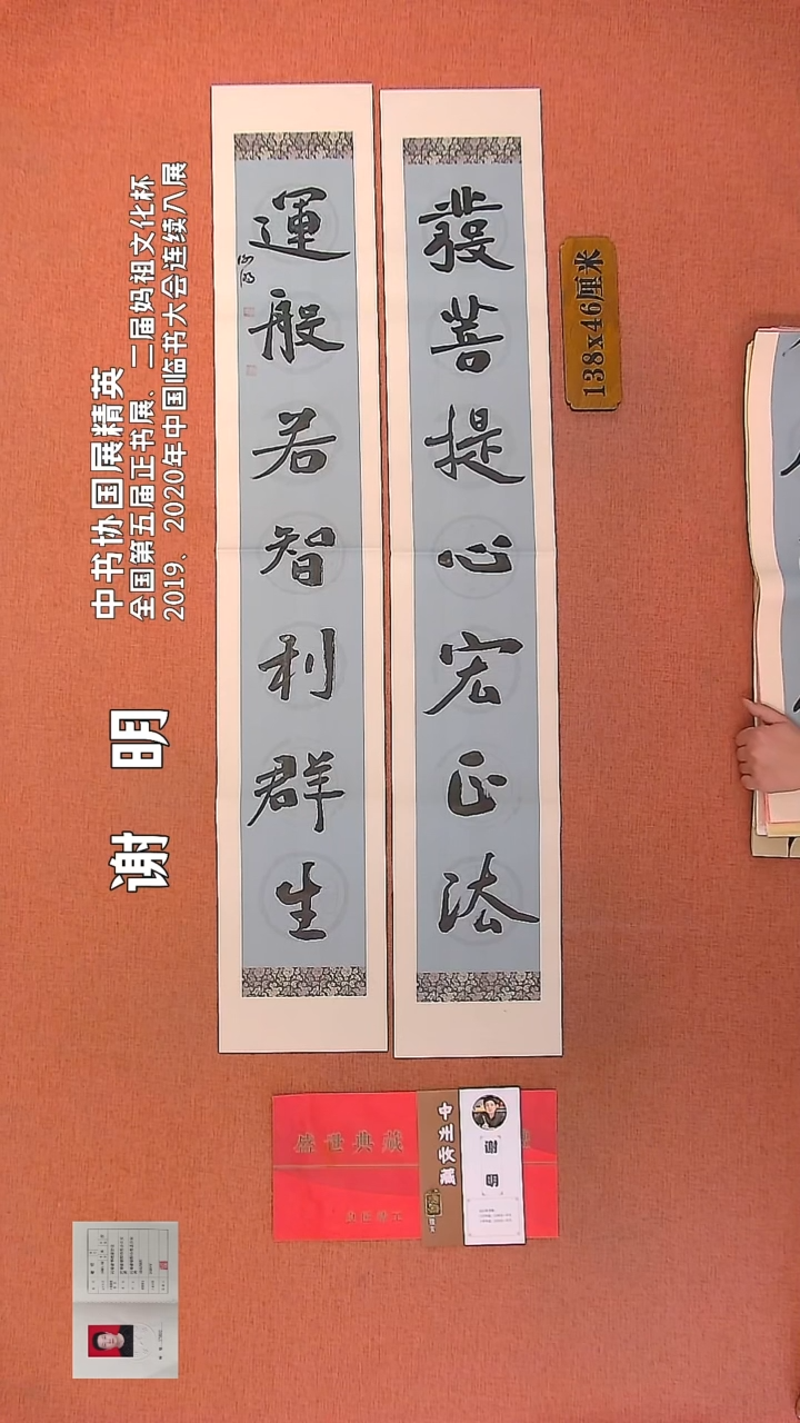 【闪购商品】书法104        谢明老师书法作品