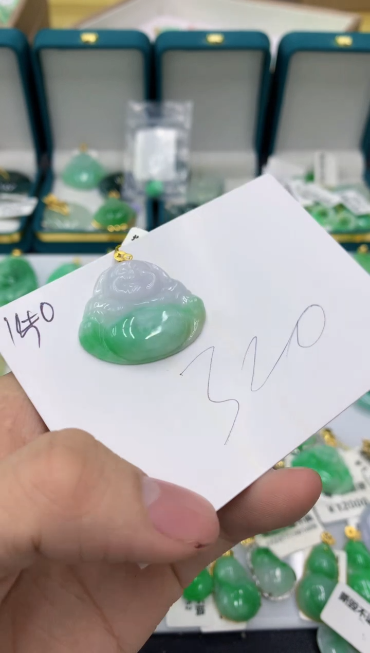 【闪购商品】翡翠颈饰18K金镶嵌11111111