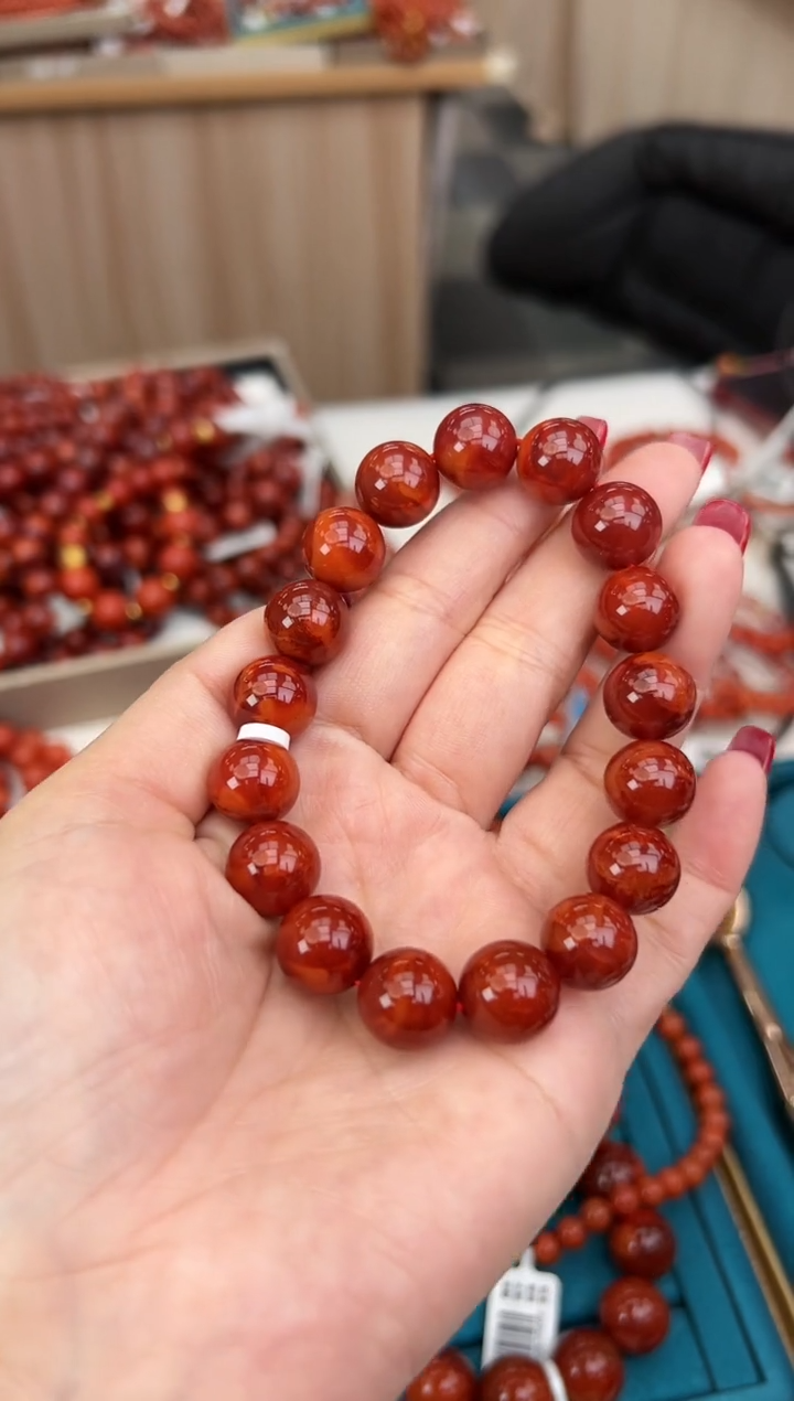 【闪购商品】南红玛瑙珠串未镶嵌多样发其一/12/92197314