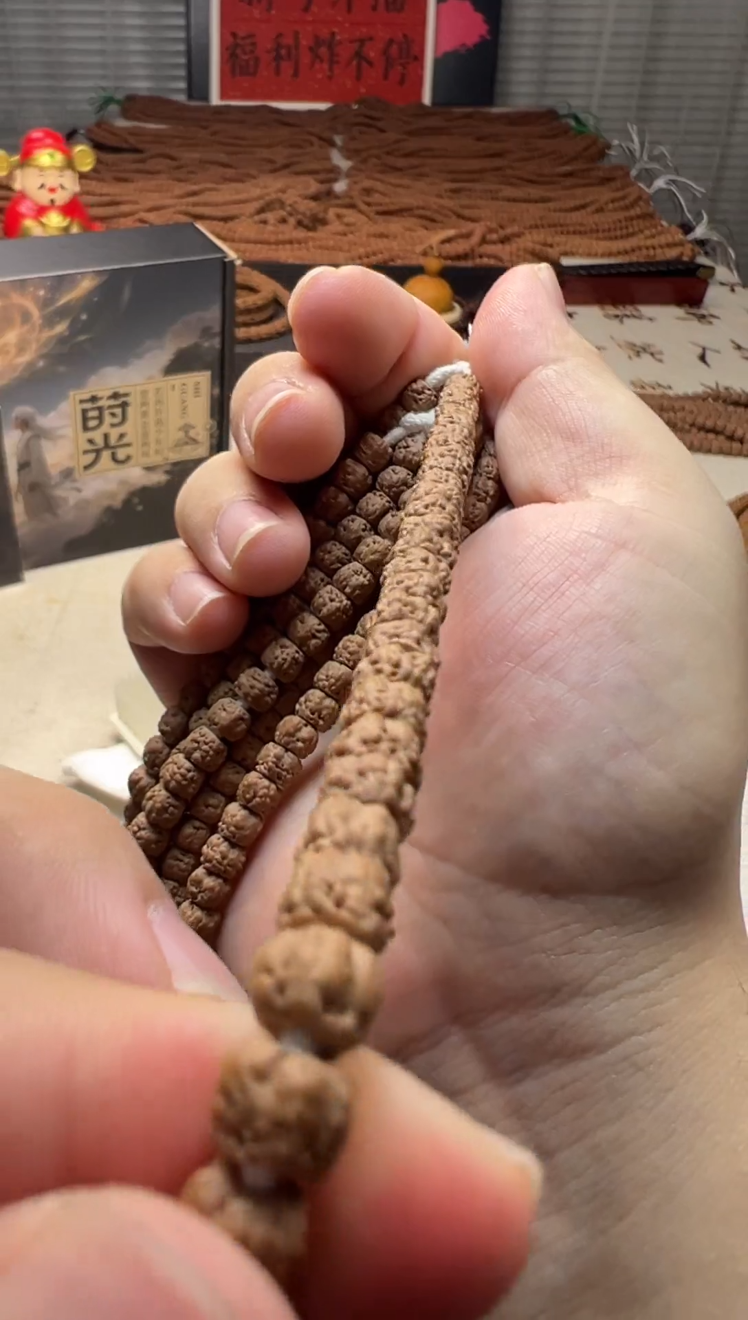 吊坠金刚菩提定制级佛手108 6mm左右