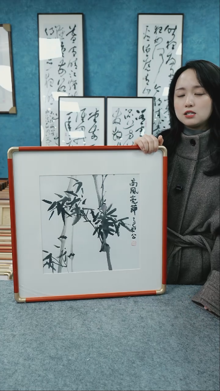 【闪购商品】国画50*50本土老师花鸟