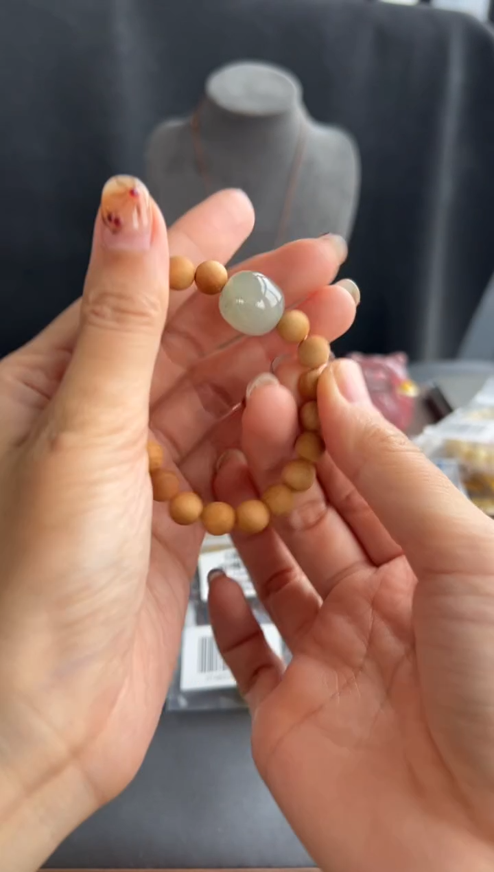 未镶嵌手串翡翠303买断