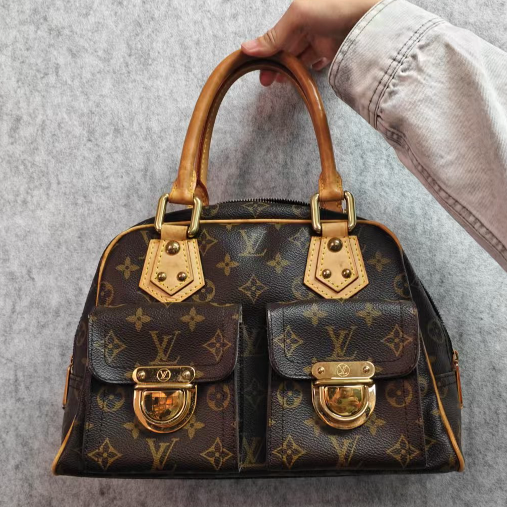 95新 LouisVuitton/路易威登 曼哈顿/手提包/手拎