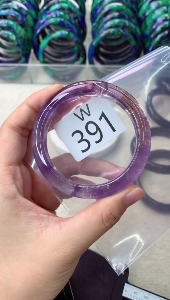 未镶嵌手镯水晶自**道W391-56