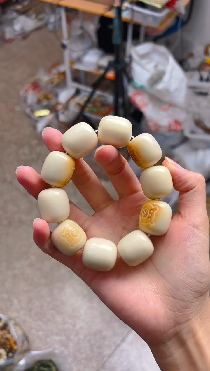 吊坠菩提根/象牙果大卡年糕单圈
