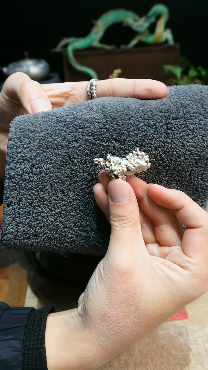 【闪购商品】茶盏欲山行 麒麟杯挂